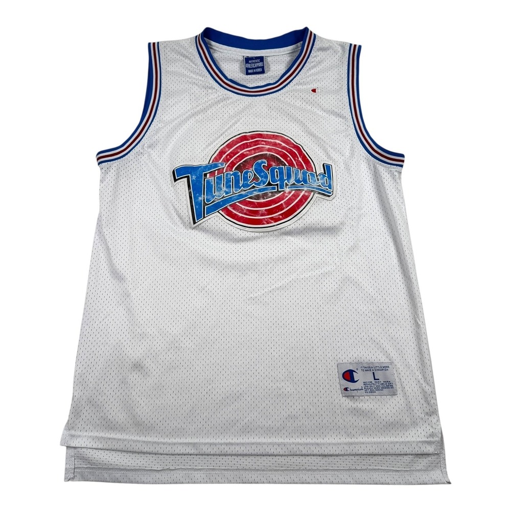 Vintage Champion Tune Squad Jersey Shirt Mens Large Jordan 23 Space Jam